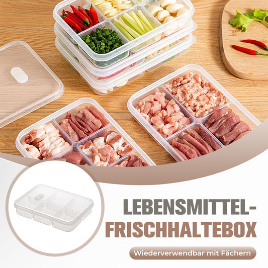 💥Wiederverwendbare Lebensmittelbehälter mit Fächern