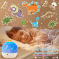 🎃👻 LAST DAY SALE - 50% OFF 💜 Kinder-Nachtlicht-Projektor mit 15 Filmen 🔋Type-C Aufladung
