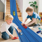 🎁Frühweihnachtlicher Sonderverkauf 50 % Rabatt🎅🏎️DIY-Rennbahn für Kinder aus Aluminiumlegierung mit Saugnäpfen