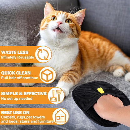 🐱🐕Handschuhe zum Entfernen von Tierhaaren