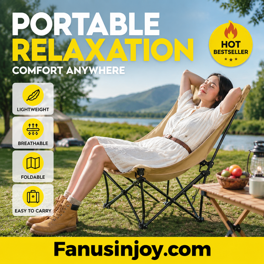 🔥Ajan rajoitettu 50 %:n alennus! 🛏️Makaa milloin ja missä tahansa! Kannettava, säädettävä ja kokoontaitettava ulkotuoli