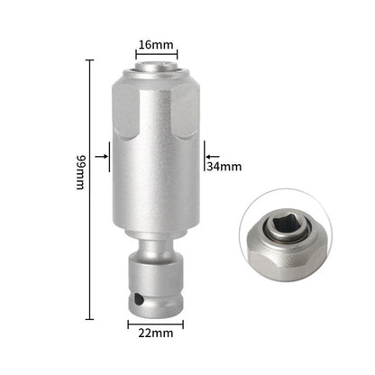 Adapter för elnyckel till hammare