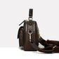 Elegant dubbel lager bred rem Crossbody Handväska