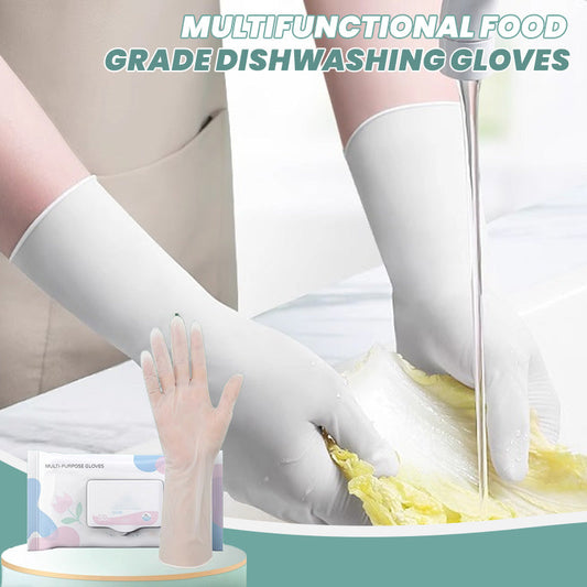 Multifunktionale Geschirrspülhandschuhe in Lebensmittelqualität