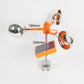 Vogelscheuche mit Reflektor und Windmaschine mit Sound
