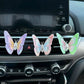 🔥2025 SALE – Bestickte Schmetterlingsdekoration🚗🦋