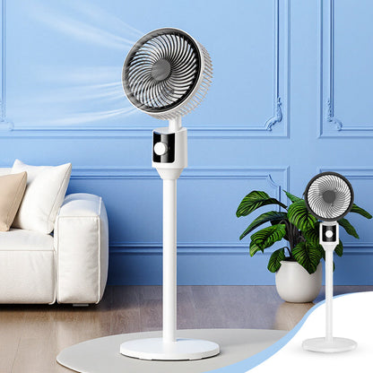 🍃Oszillierender elektrischer Standventilator mit einstellbarer Höhe