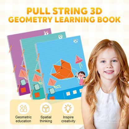 👶✨Pull String 3D Geometry Lernbuch