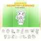 👶✨Pull String 3D Geometry Lernbuch