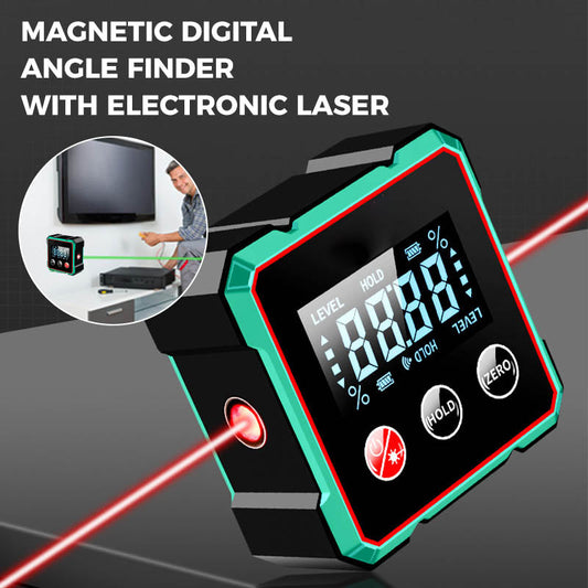 Magnetischer digitaler Winkelmesser mit elektronischem Laser