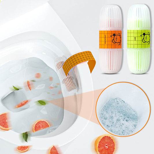 ⏳Begrenzte Zeit 50% Rabatt💥[Praktisches Geschenk] Lufterfrischer & geruchsreinigender Hängedesodorierer für Auto-Flush-Toiletten