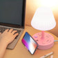 Tischleuchte mit USB-Anschluss und Steckdose