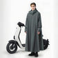 Motorrad-Regenmantel in voller Länge