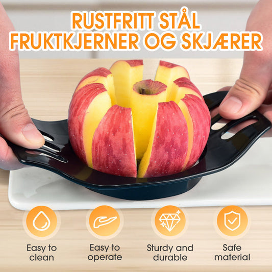 Obstentkerner und -schneider aus Edelstahl