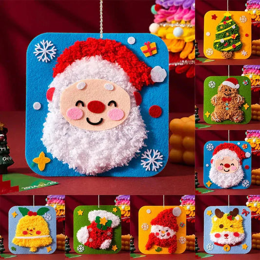 🎅🏼🎄 Weihnachts-Stick-Set zum Selbermachen 🎅🏼