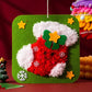 🎅🏼🎄 Weihnachts-Stick-Set zum Selbermachen 🎅🏼