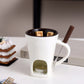 Keramik-Schokoladenfondue-Becher