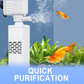 3-in-1-Filter für Aquarien – Filtration, Sauerstoffierung und Wasserpumpung