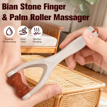 Bian Stone Finger- und Handflächen-Massageroller