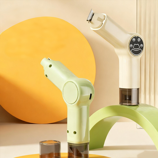 😽2-in-1-Nagelschere und -feile für Tiere mit LED-Lich