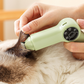 😽2-in-1-Nagelschere und -feile für Tiere mit LED-Lich