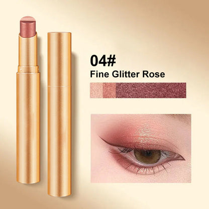 ⚡ GRADIENT EYESHADOW STICK - 3-värinen sekoitus ja helppo levitys, pitkäkestoinen vedenpitävä koostumus, kannettava on-the-go-meikkiin 🌟🎨