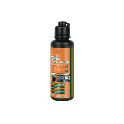 📢📢50% de réduction !! 🚗2 achetés, 1 offert✨Produit de polissage multifonctionnel noir pour plastique automobile🛡️