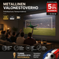 📽️ 50 %:N ALENNUS! 🖼️ Kannettava 4K-projektori taitettavalla näytöllä – valonpitävä, korkea resoluutio ja kannettava kotiteatteri 🎬