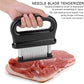 Meat Tenderizer with 48 Stainless Steel Blades