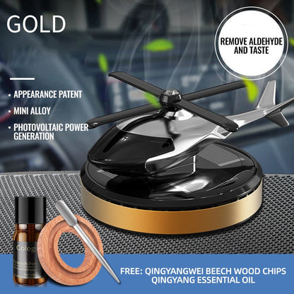 Metall Solar Helikopter Air Freshener