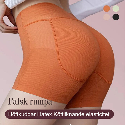 Latex underkläder för falsk rumpa med fyrkantig vinkel😍