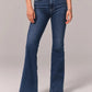 ⭐Kvinnor 2023 ⭐ Ultra High Rise Stretch Flare Jean